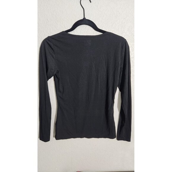 32 Degrees HEAT Shirt Womens Small Black Long Sleeve Lightweight Stretch Layer - Picture 3 of 9